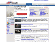 Tablet Screenshot of al.usfreeads.com